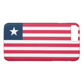 Vlag van Liberia Case-Mate iPhone Case (Achterkant (Horizontaal))