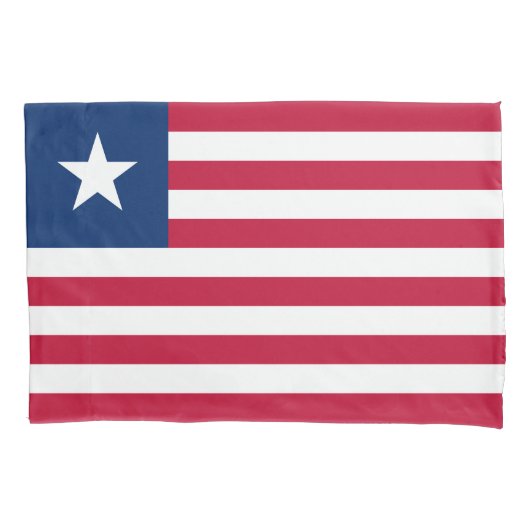 Vlag van Liberia Kussensloop (Voorkant)
