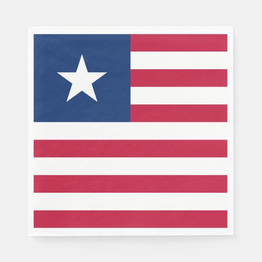 Vlag van Liberia Servet (Voorkant)