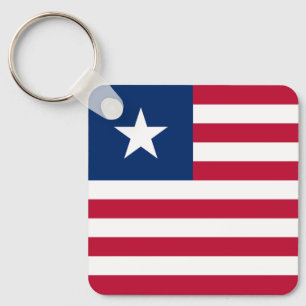 Vlag van Liberia Sleutelhanger