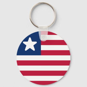 Vlag van Liberia Sleutelhanger