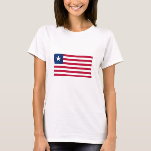 Vlag van Liberia T-shirt