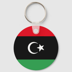 Vlag van Libië Sleutelhanger