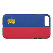 Vlag van Liechtenstein Case-Mate iPhone Case (Achterkant (Horizontaal))