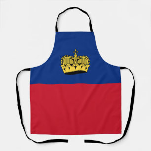 Vlag van Liechtenstein Schort