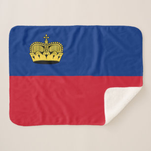 Vlag van Liechtenstein Sherpa Deken