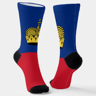 Vlag van Liechtenstein Sokken