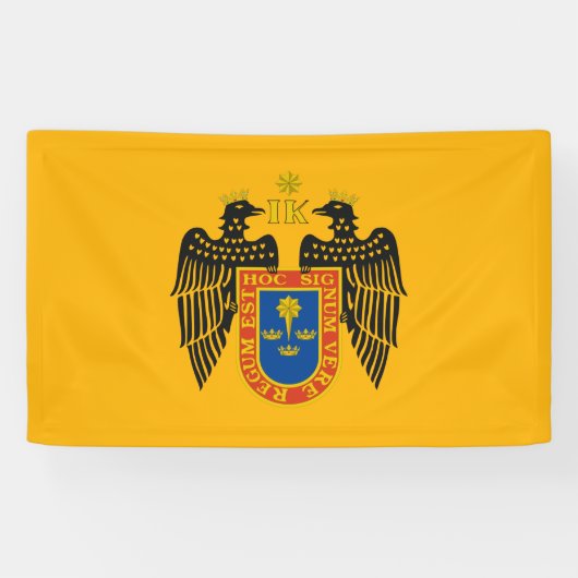 Vlag van Lima (Peru) Spandoek (Horizontaal)