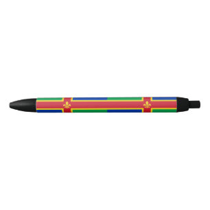 Vlag van Lincolnshire Black Ink Pen