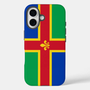 Vlag van Lincolnshire iPhone 16 Hoesje