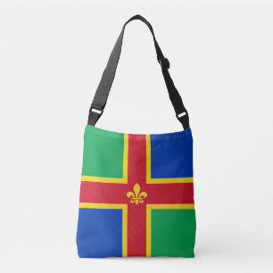 Vlag van Lincolnshire Crossbody Bag Tas
