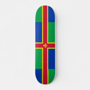 Vlag van Lincolnshire Skateboard