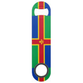 Vlag van Lincolnshire Speed Flessenopener (Voorkant)