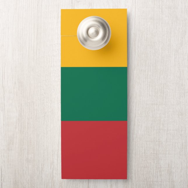 Vlag van Litouwen (Op knop)