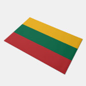 Vlag van Litouwen Deurmat (Schuin)