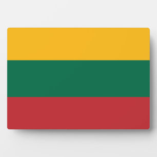 Vlag van Litouwen Fotoplaat