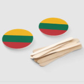 Vlag van Litouwen Handwaaier (Niet-gemonteerd)