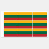 Vlag van Litouwen Labels (Vel)