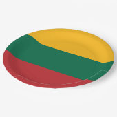 Vlag van Litouwen Papieren Bordje (Gekanteld)