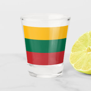 Vlag van Litouwen Shot Glas