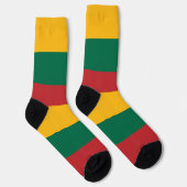 Vlag van Litouwen Sokken (Rechts)