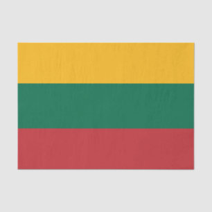 Vlag van Litouwen Tissuepapier