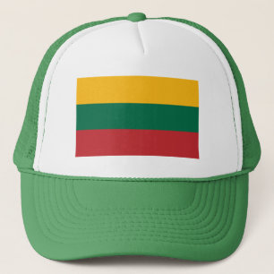 Vlag van Litouwen Trucker Pet