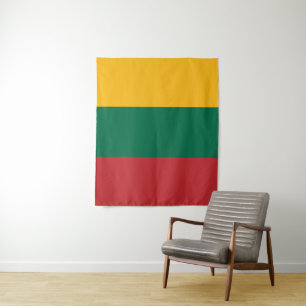 Vlag van Litouwen Wandkleed