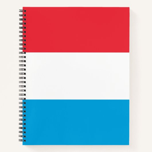 Vlag van Luxemburg Notitieboek (Voorkant)