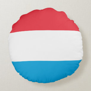 Vlag van Luxemburg Rond Kussen