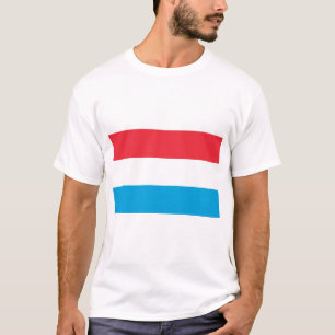 Vlag van Luxemburg T-shirt