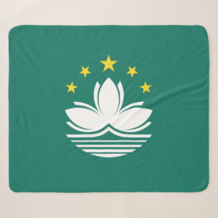 Vlag van Macau (Chinese regio) Sherpa Deken