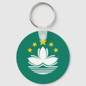 Vlag van Macau Sleutelhanger (Voorkant)