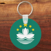 Vlag van Macau Sleutelhanger (Achterkant)