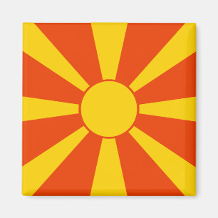 Vlag van Macedonië Magneet