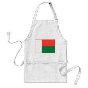 Vlag van Madagaskar Standaard Schort