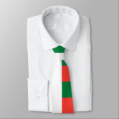Vlag van Madagaskar Stropdas (Gebonden)