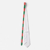 Vlag van Madagaskar Stropdas (Achterkant)