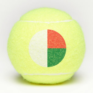 Vlag van Madagaskar Tennisballen