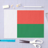 Vlag van Madagaskar Tissuepapier (Craft)