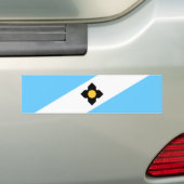 Vlag van Madison (Wisconsin) Bumpersticker (Op auto)