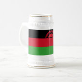 Vlag van Malawi Bierpul (Voorkant links)