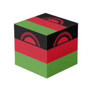 vlag van Malawi Kubus