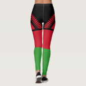 Vlag van Malawi Leggings (Achterkant)