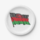 vlag van Malawi Papieren Bordje (Voorkant)