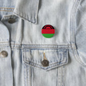 Vlag van Malawi Ronde Button 3,2 Cm (In situ)