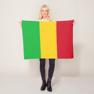 Vlag van Mali Fleece Deken