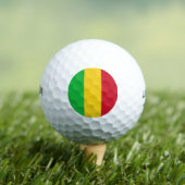 Vlag van Mali Golfballen (Insitu Shirt)
