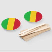 Vlag van Mali Handwaaier (Niet-gemonteerd)