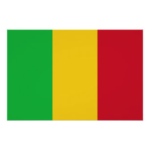 Vlag van Mali Perfect Poster